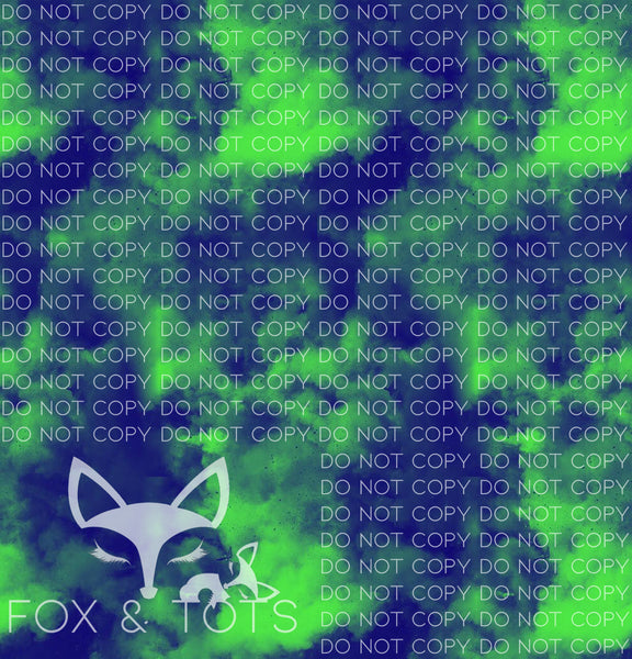 NEON GREEN KILLERS Fabric – Fox & Tots