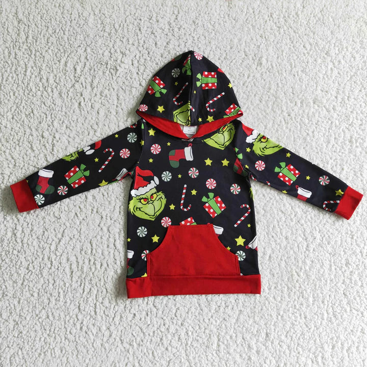 DARK GRINCH HOODIE  - vendor close out Dec 24