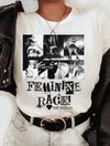 DTF (Feminine Rage: The Musical Collage letters) 2-4 day TAT SCREEN PRE ORDER