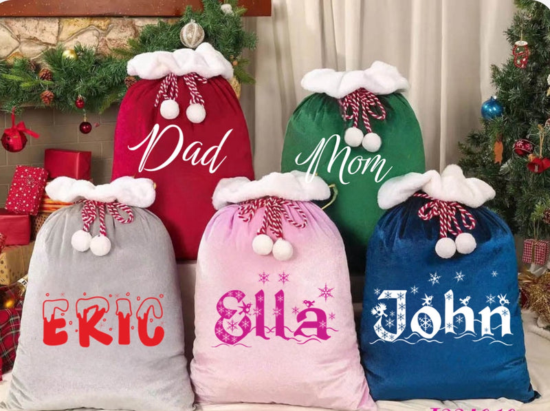 Custom Santa sacks