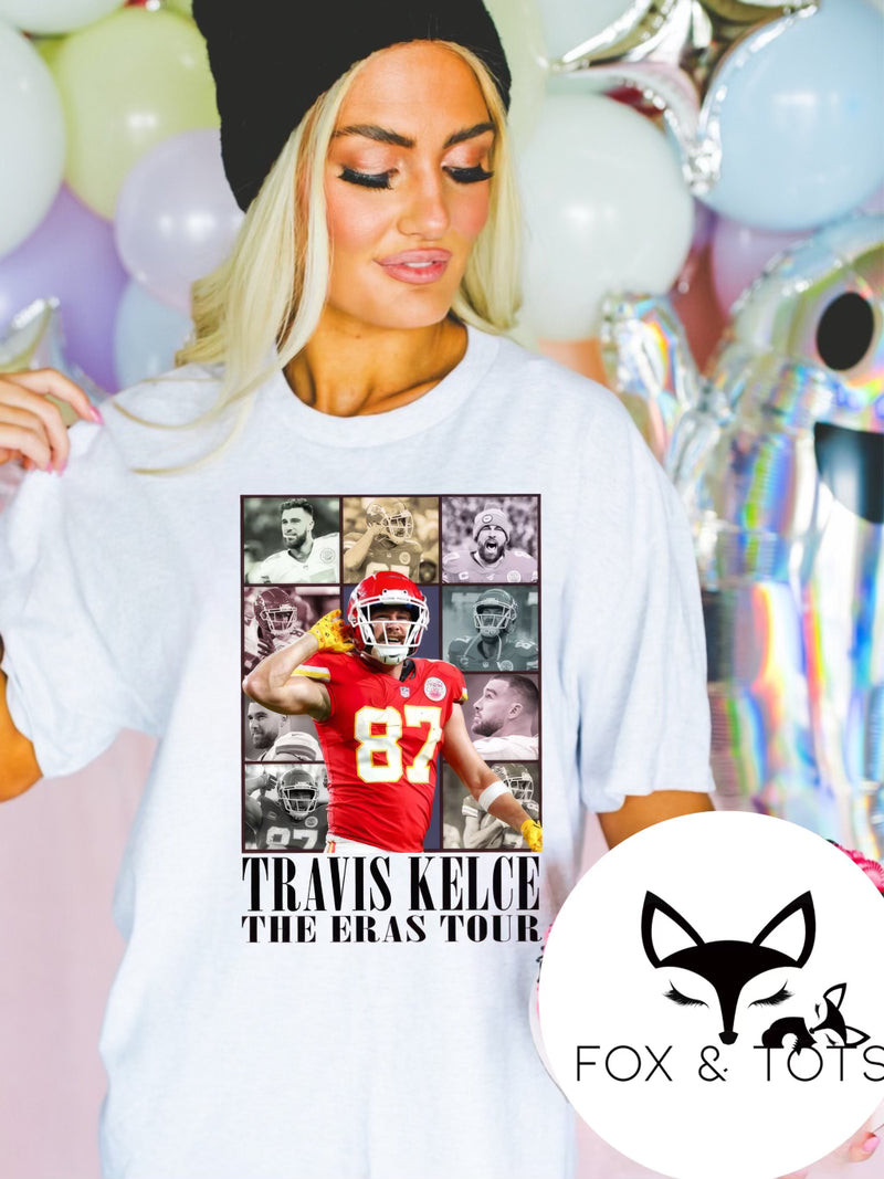 Travis Kelce Red Jersey ERA TOUR DTF SCREEN 3-5 business day tat