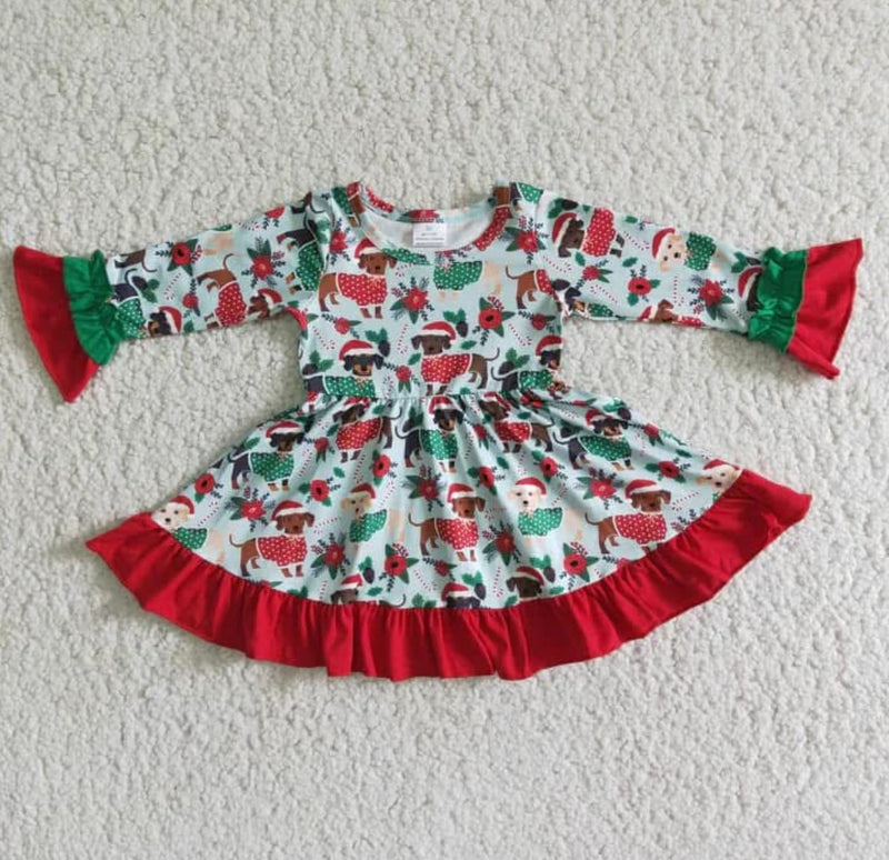 Dog xmas dress    - JAN 25 vendor close out