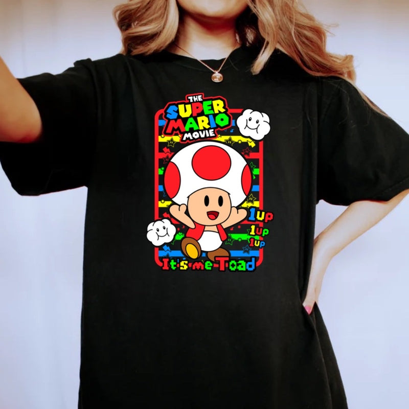 MUSHROOM TOAD Screen dtf  Pre order 3-5 business days