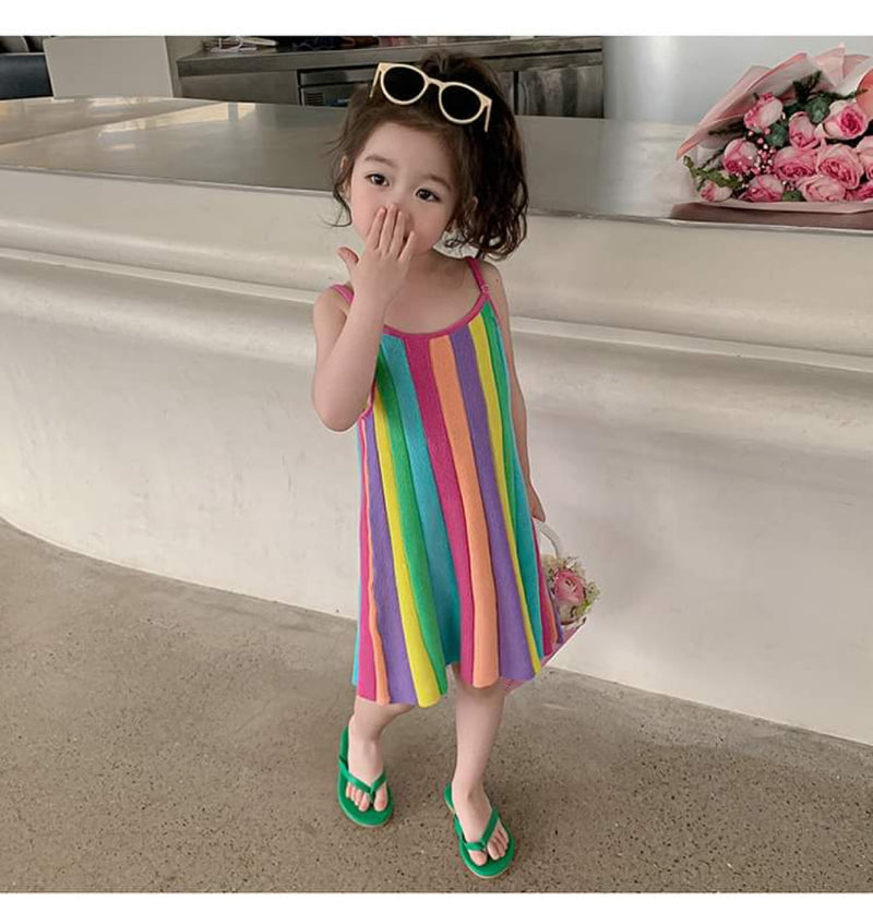 Pre order rainbow pastel dress ships beg of june