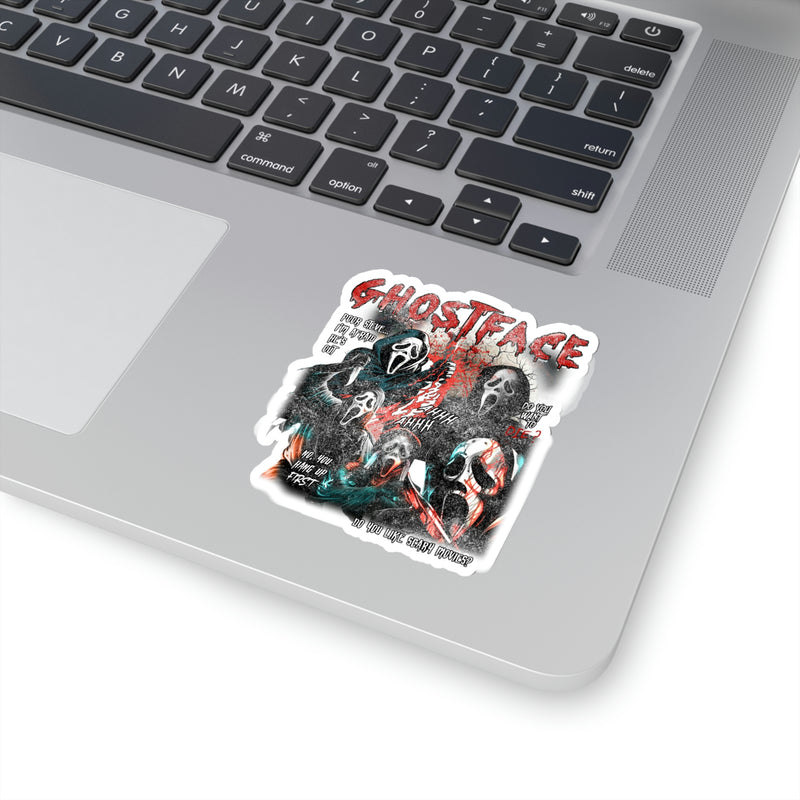 ghostface sticker