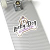 Custom sticker lucky dog