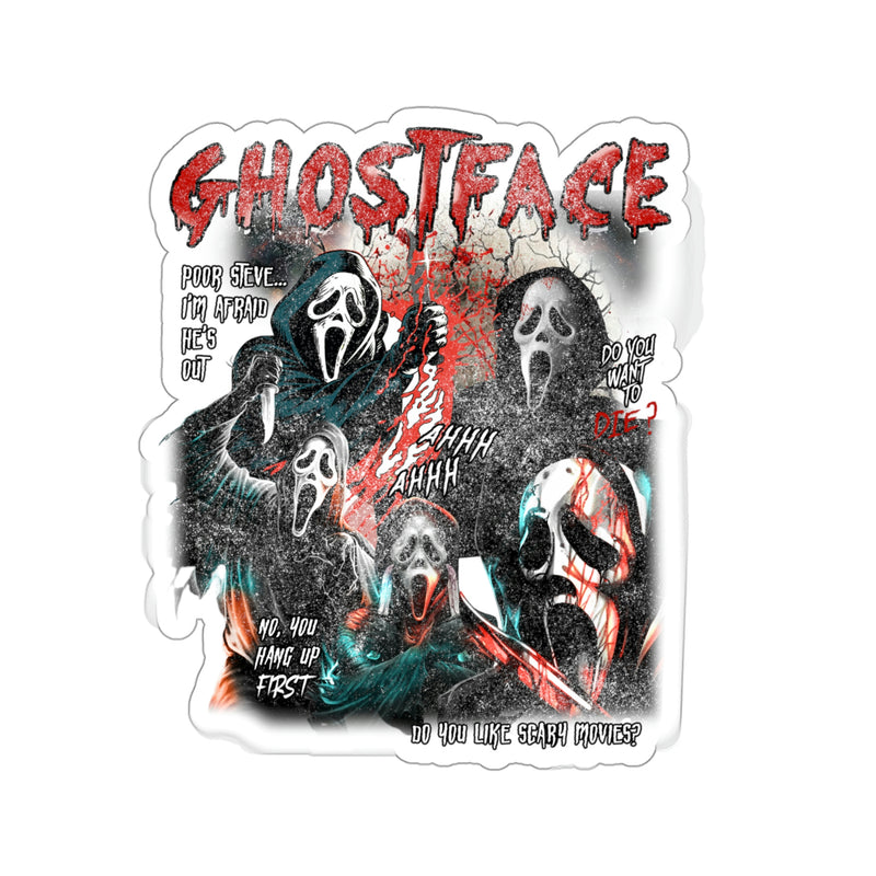 ghostface sticker