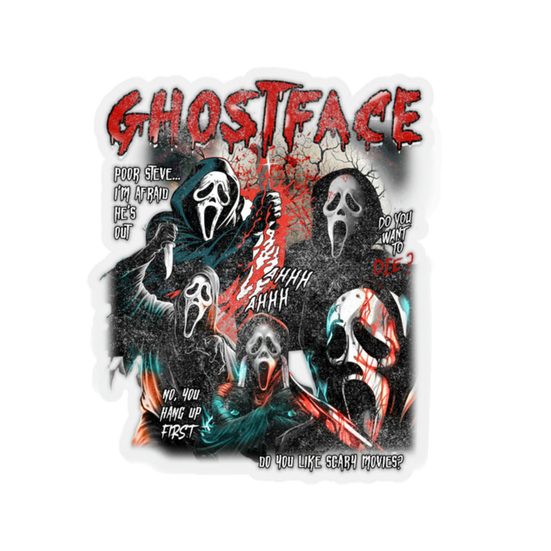 ghostface sticker