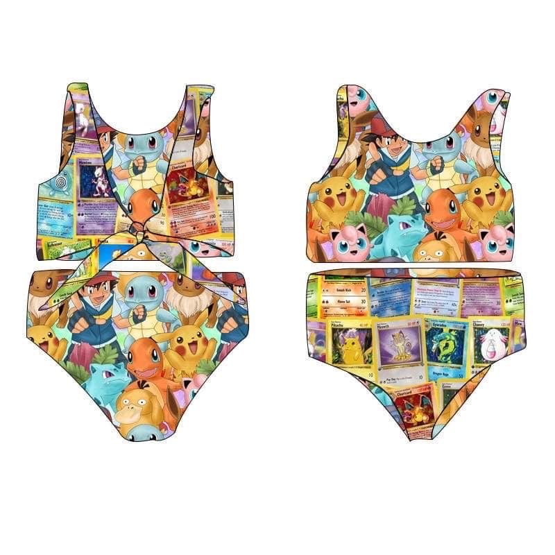 Pre order POKEmon reversible swim - mid March delivery