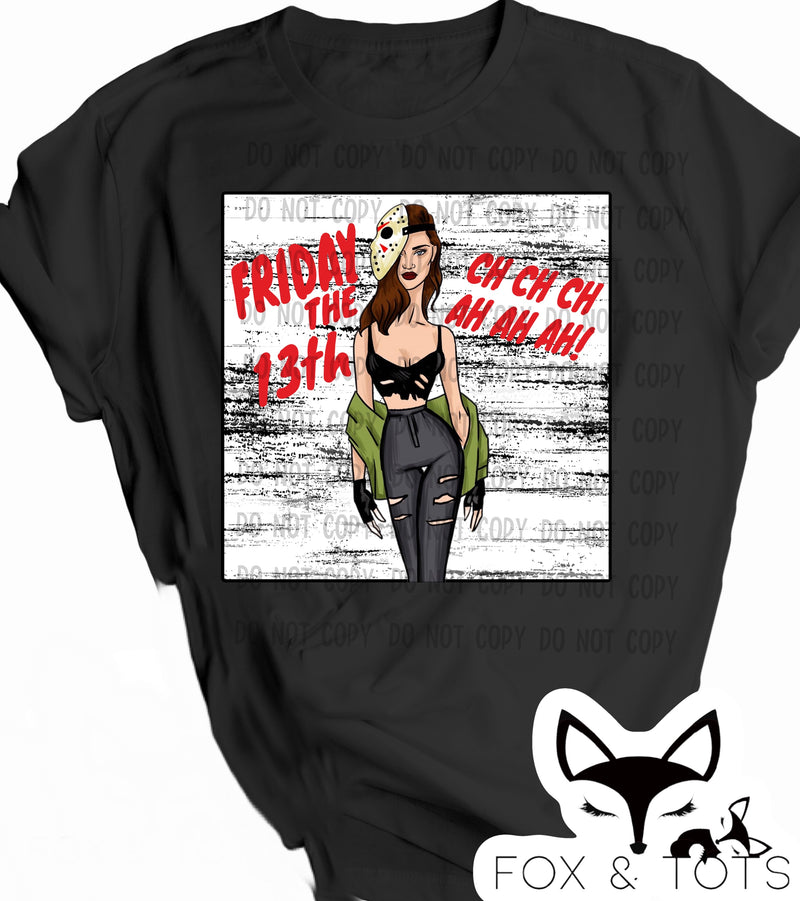 Horror girls Friday Pre order - Tee as Pictured 1.5 week tat