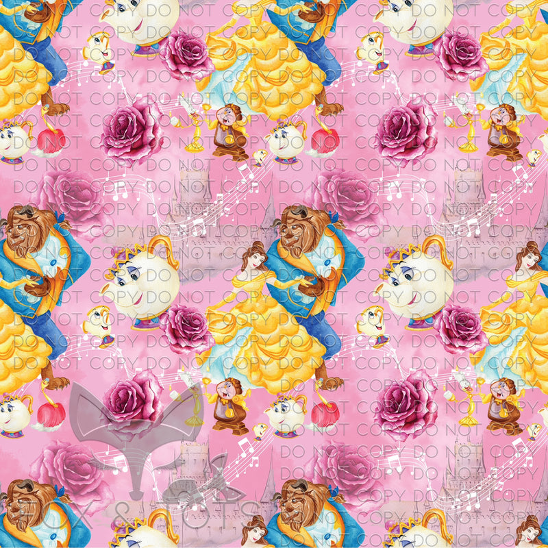 Musical Belle Fabric