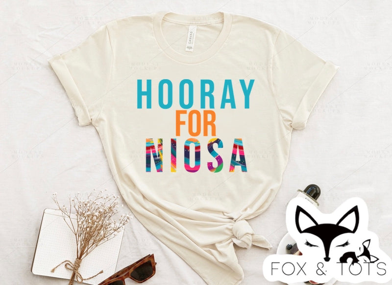 HOORAY for NIOSA  Pre order - Tee as Pictured 2-3 week tat